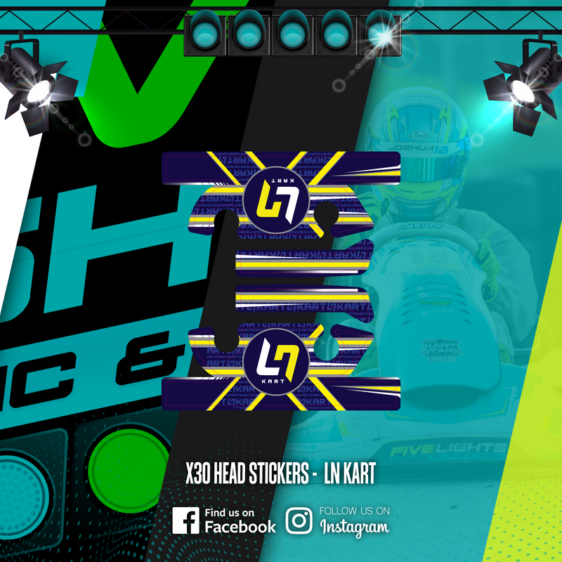 Load image into Gallery viewer, CUSTOM X30 ENGINE HEAD STICKER
