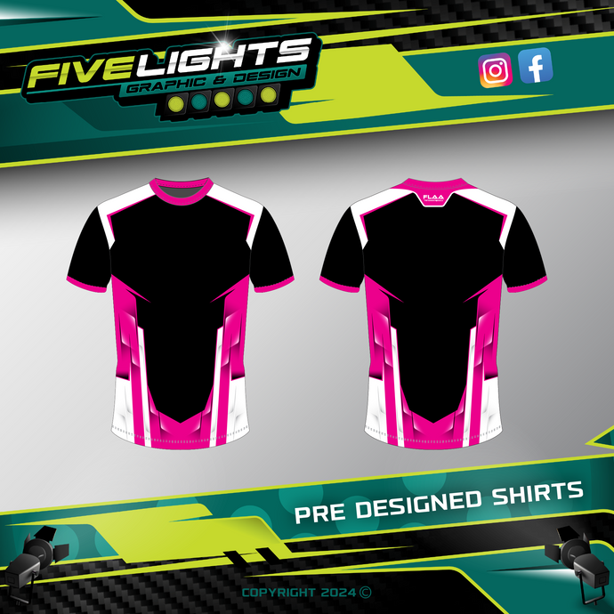 PRE DESIGNED SHIRTS - DESIGN 3 (MOQ x10)