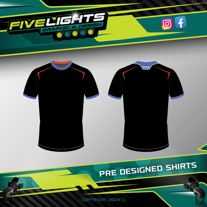 PRE DESIGNED SHIRTS - DESIGN 5 (MOQ x10)