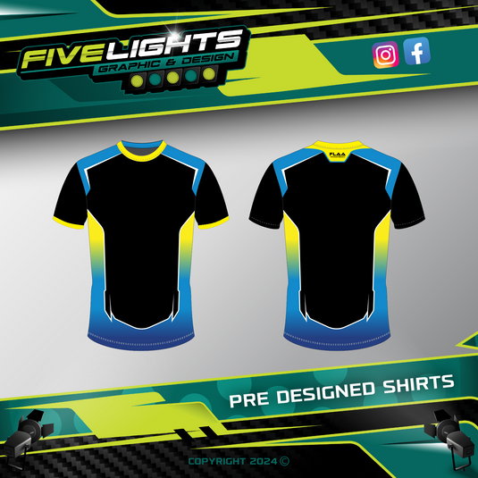 PRE DESIGNED SHIRTS - DESIGN 8 (MOQ x10)