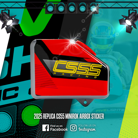 Custom MiniRok Airbox Sticker