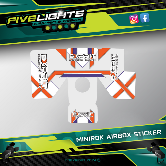 EXPRIT MiniRok Replica Airbox Sticker