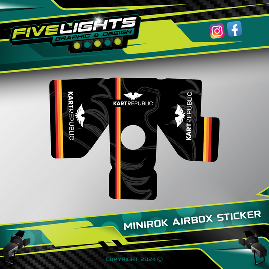 Custom MiniRok Airbox Sticker