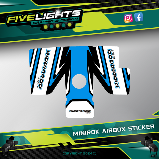 Custom MiniRok Airbox Sticker