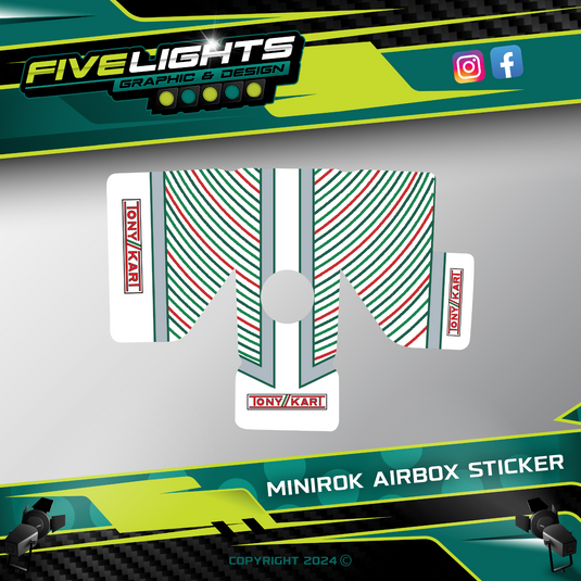 Custom MiniRok Airbox Sticker