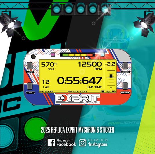 MyChron6 Replica Stickers - Exprit