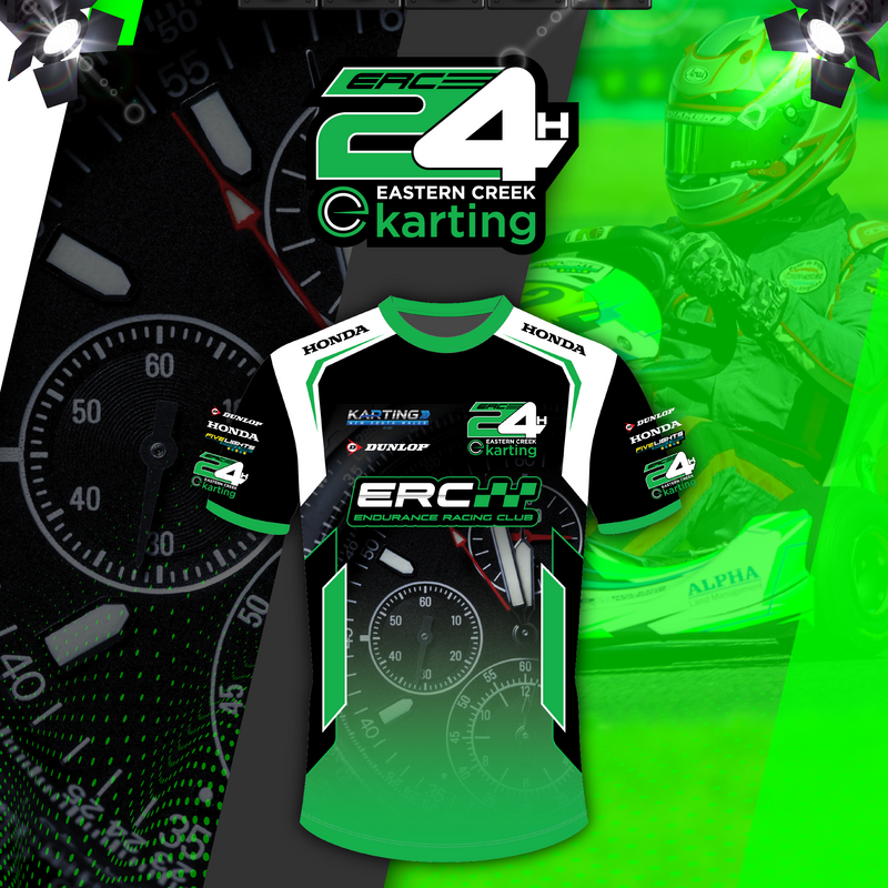 Load image into Gallery viewer, OFFICIAL 2025 ERC 24HR OF EASTERN CREEK T-SHIRT
