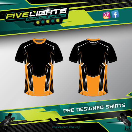 PRE DESIGNED SHIRTS - DESIGN 4 (MOQ x10)