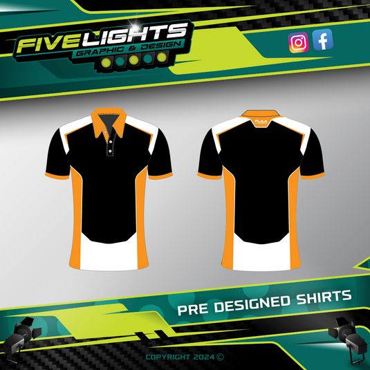 PRE DESIGNED SHIRTS - DESIGN 6 (MOQ x10)