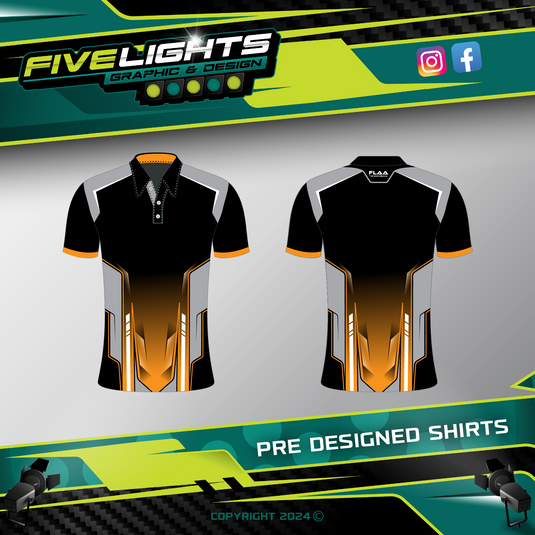 PRE DESIGNED SHIRTS - DESIGN 9 (MOQ x10)