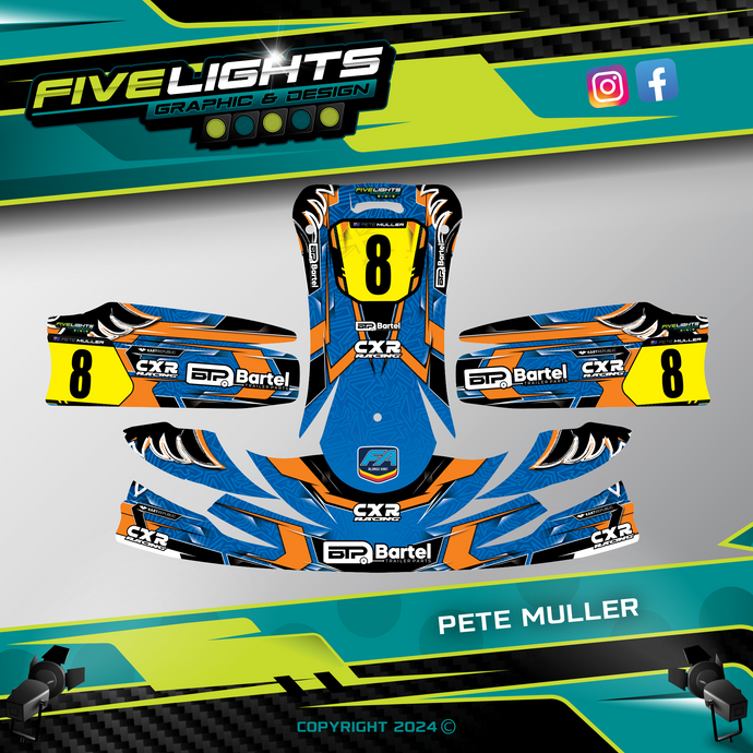 CXR RACING - PETE MULLER (REPRINT)