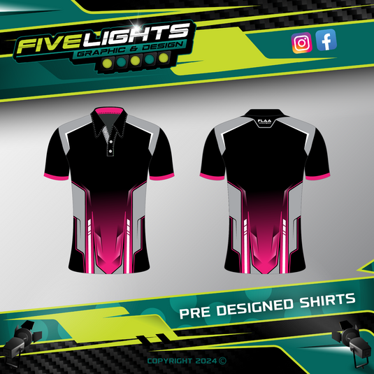 PRE DESIGNED SHIRTS - DESIGN 9 (MOQ x10)