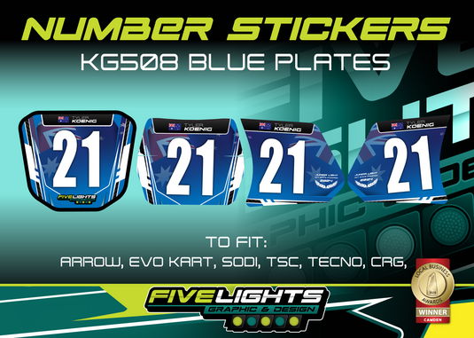 Custom Graphics Number Plate Custom Number Plates – Five Lights Graphics