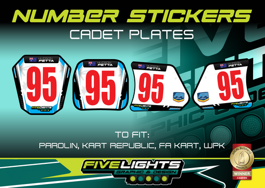 Custom Graphics Number Plate Custom Number Plates – Five Lights Graphics