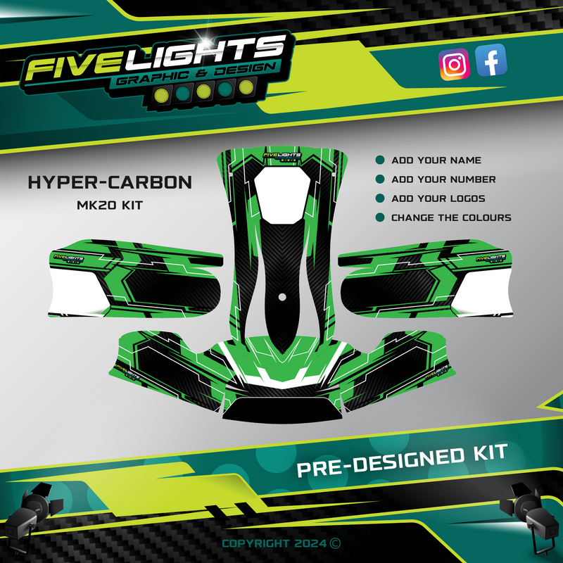 Load image into Gallery viewer, PRE DESIGNED STICKER KIT - MK20 HYPER-CARBON
