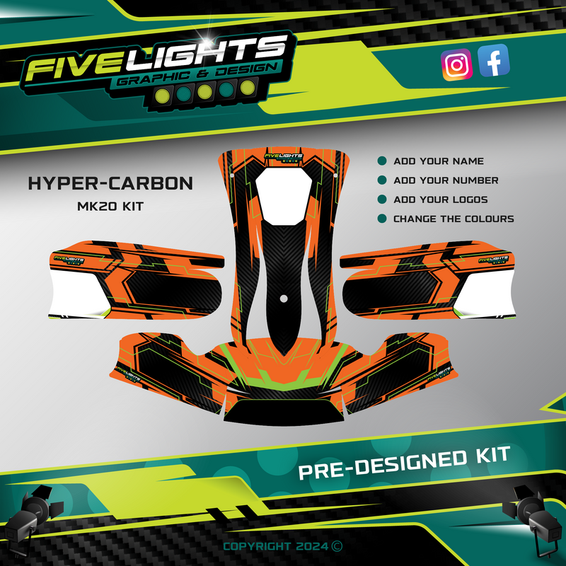 Load image into Gallery viewer, PRE DESIGNED STICKER KIT - MK20 HYPER-CARBON
