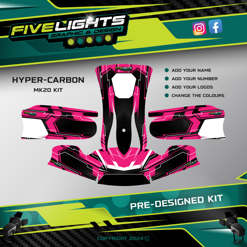 Load image into Gallery viewer, PRE DESIGNED STICKER KIT - MK20 HYPER-CARBON
