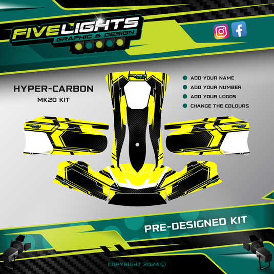 PRE DESIGNED STICKER KIT - MK20 HYPER-CARBON