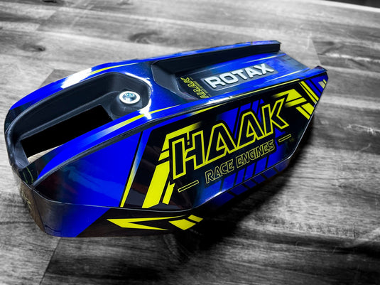 Custom Rotax Max Battery Cover Stickers