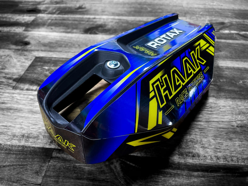 Load image into Gallery viewer, Custom Rotax Max Battery Cover Stickers
