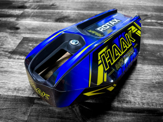 Custom Rotax Max Battery Cover Stickers