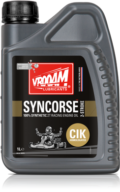 VROOAM Syncorse 100% Synthetic 2T Racing Engine Oil – 1L