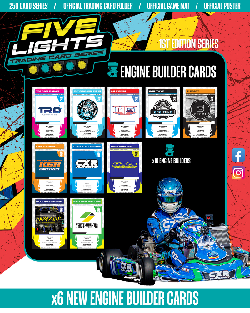 Load image into Gallery viewer, 2025 OFFICIAL FIVE LIGHTS TRADING CARD SERIES
