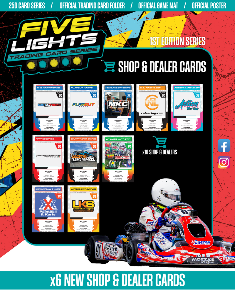 Load image into Gallery viewer, 2025 OFFICIAL FIVE LIGHTS TRADING CARD SERIES
