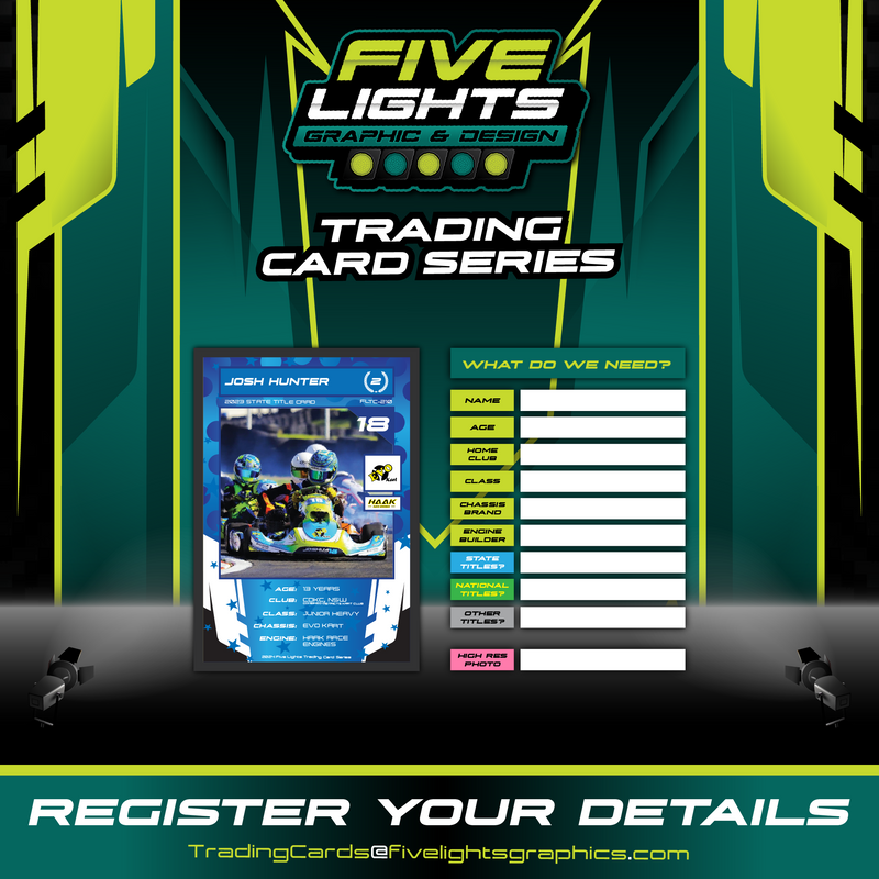 Load image into Gallery viewer, FIVE LIGHTS TRADING CARDS - LAUNCH SERIES
