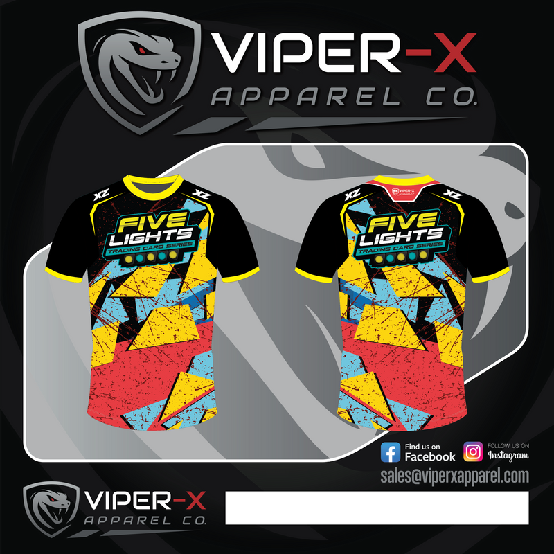 Load image into Gallery viewer, 2025 FIVE LIGHTS TRADING CARD SHIRT
