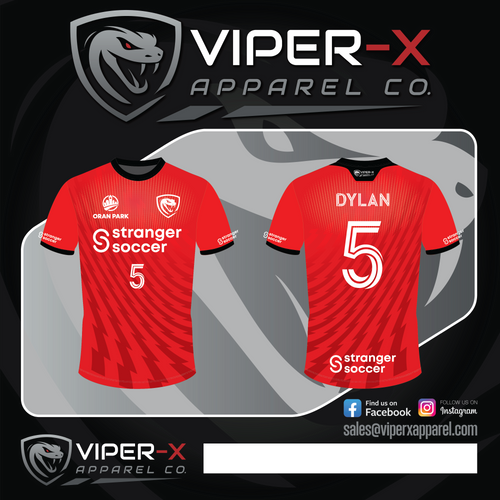 STRANGER SOCCER JERSEY