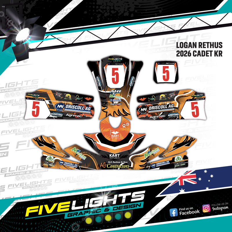 Load image into Gallery viewer, Custom Kart Sticker Kits
