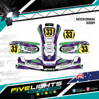 Custom Kart Sticker Kits