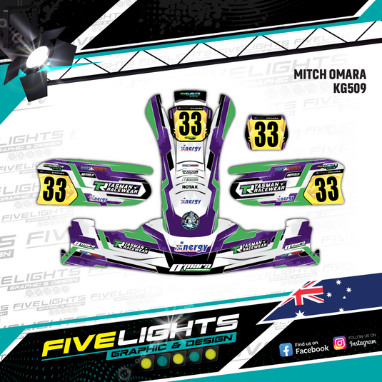 Custom Kart Sticker Kits
